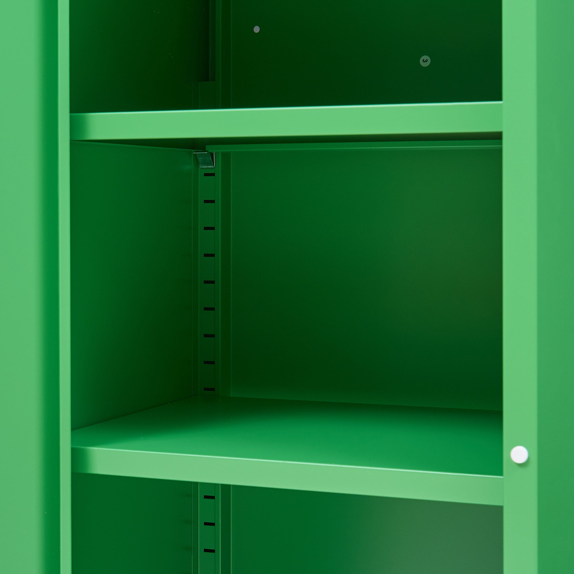 Armoire métallique Burlöv acier 88 x 40 x 35 cm vert pomme [en.casa] - 9