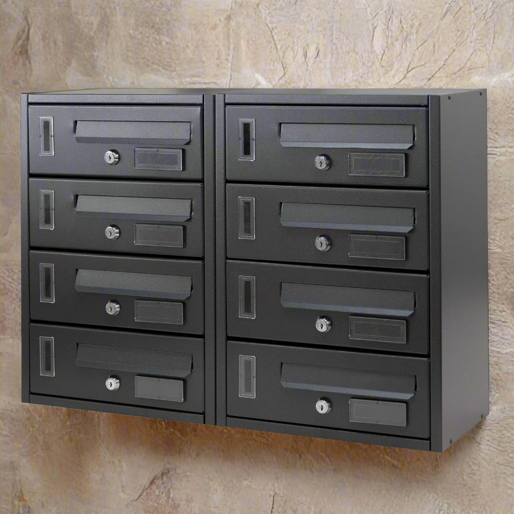 Cassetta postale condominiale da muro buca lettere componibile 