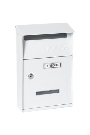 Cassetta Postale Arregui 2006/N - Acciaio, Nero, Formato A5, Da Parete Con Finestra - Foto 3