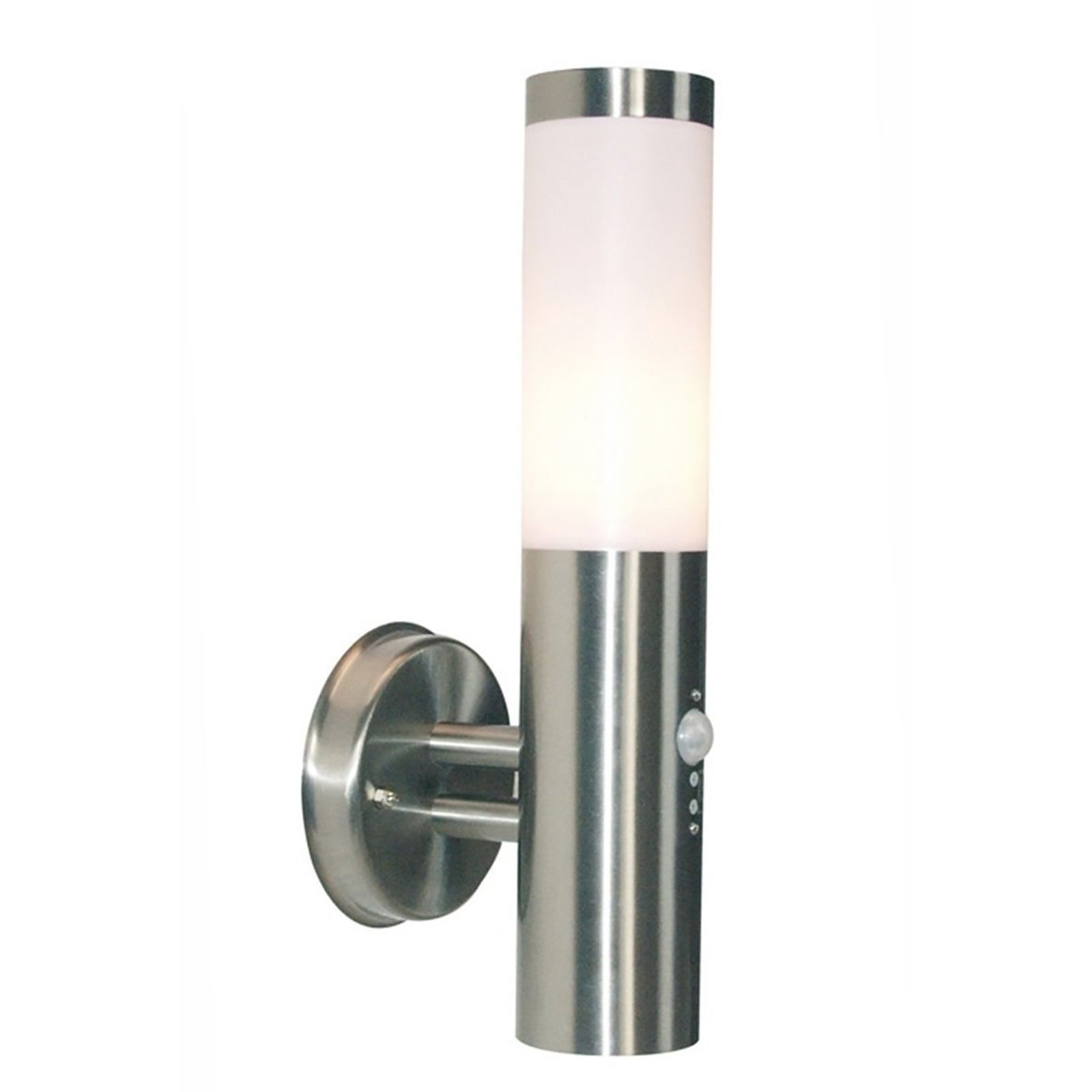 NOVA LED Kinkiet E27 z czujnikiem ruchu oświetlenie zewnętrzne wejście ogród IP44 230V Z DETEKTOREM