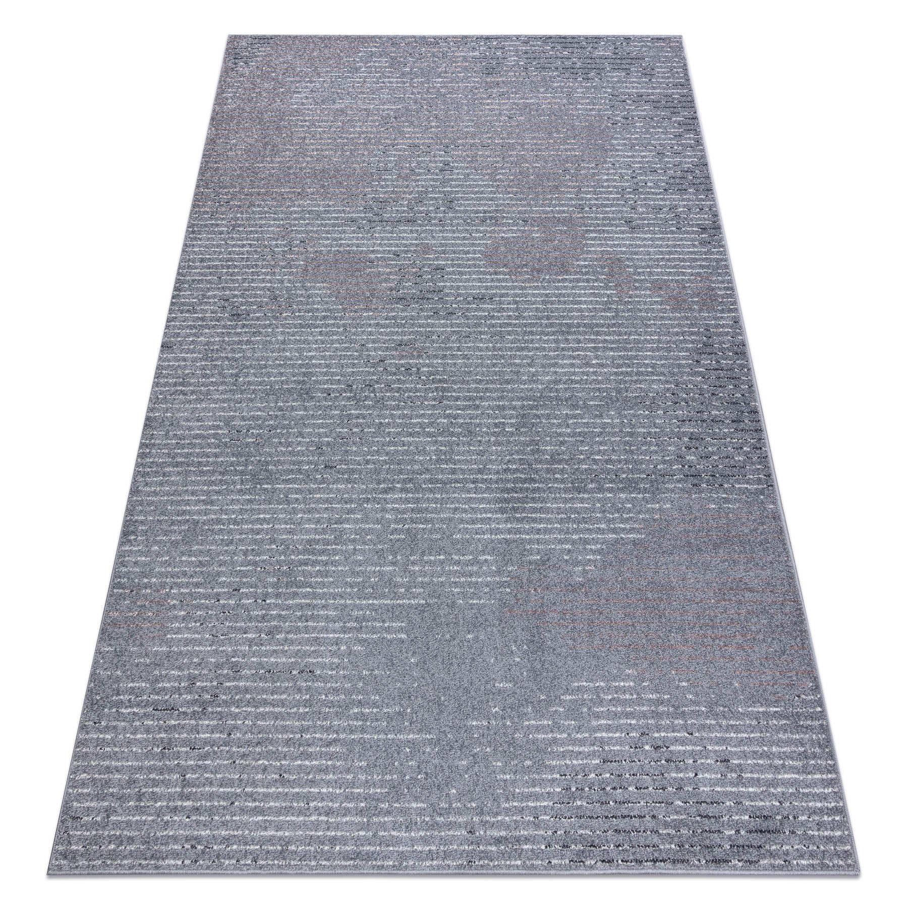 Dywan HEOS 78596 srebrny / róż LINIE 160x220 cm