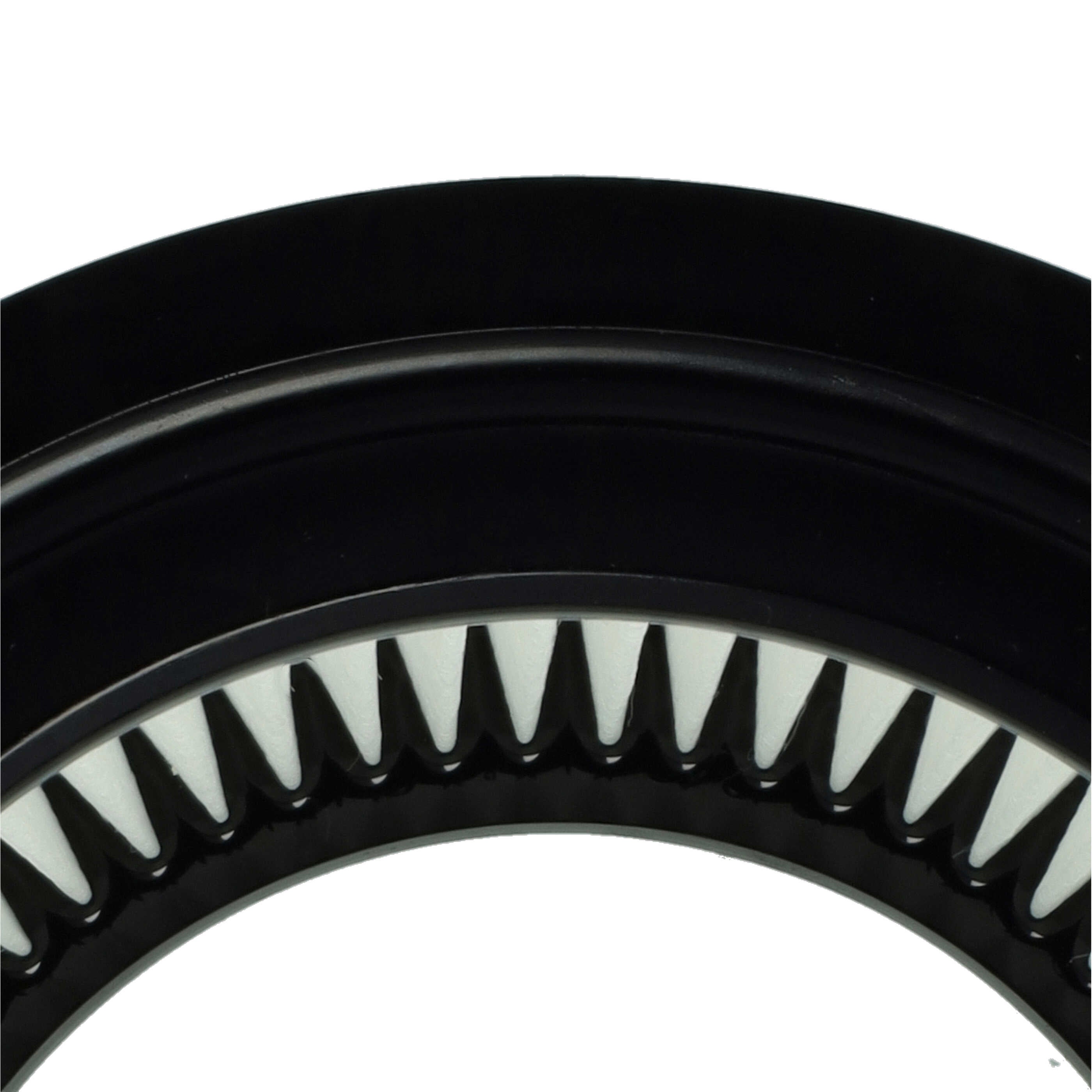 vhbw 3x Cartouche filtrante remplacement pour Nilfisk 81943047 pour aspirateur - Filtre pour particules fines - 4