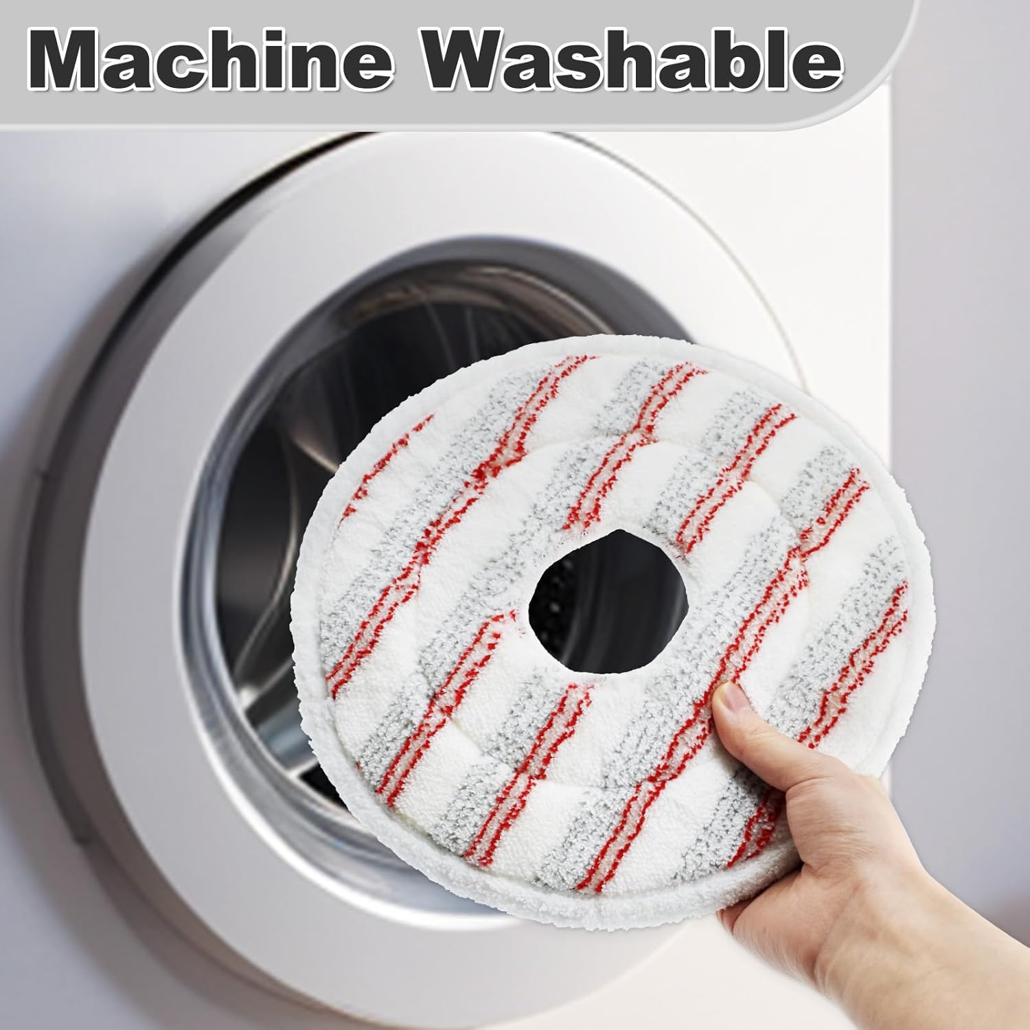 Opakowanie 3 sztuk wymiennych głowic mopa do mopa Vileda Spin & Clean - 5