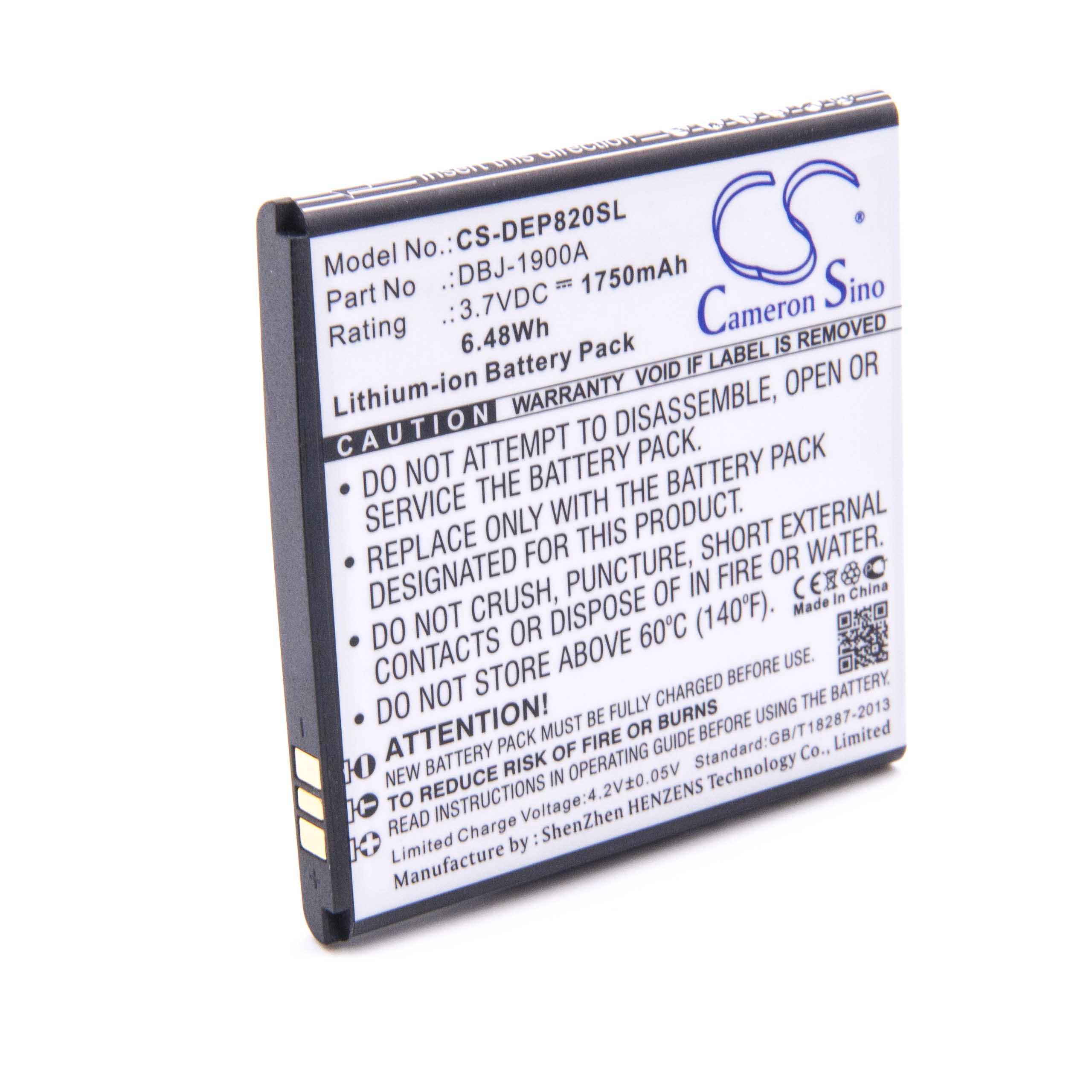 Akku kompatibel mit Doro RCB01P02 - Li-Ion 1300mAh - für