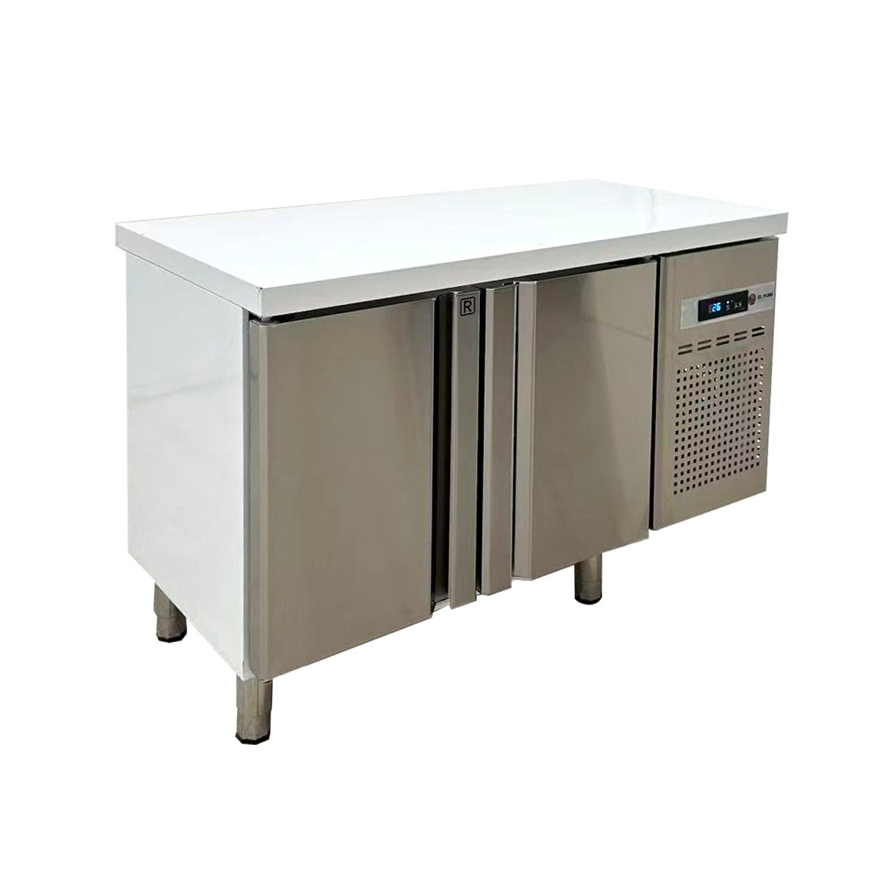 El fumi - mesa refrigerada profesional, bajo mostrador 1500 x 600 x 800 mm