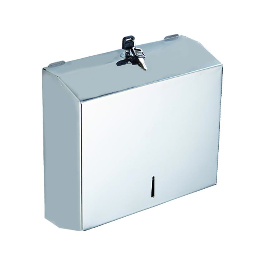 Distributeur De Serviettes NICEME - Acier Inoxydable Verrouillable Pour