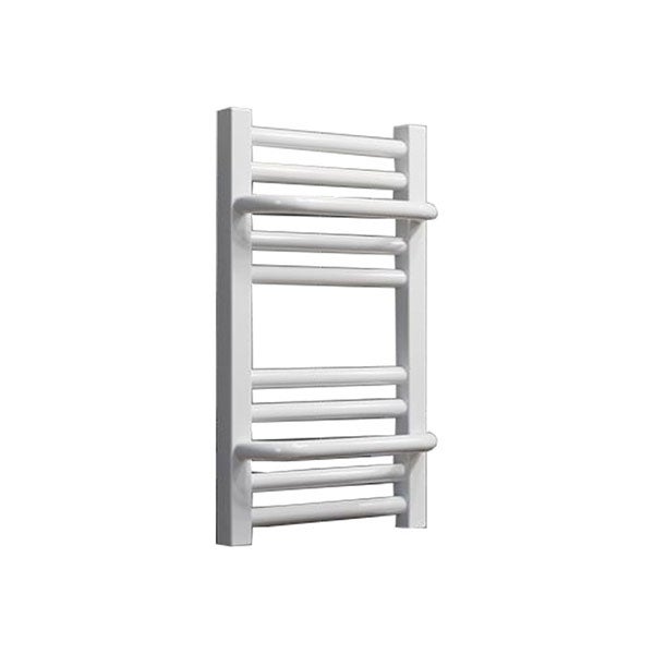 Scaldasalviette Elettrico Pieghevole A 90° – Bianco, IP55, 36W, Con 8 Adesivi Per Montaggio Senza Fori
