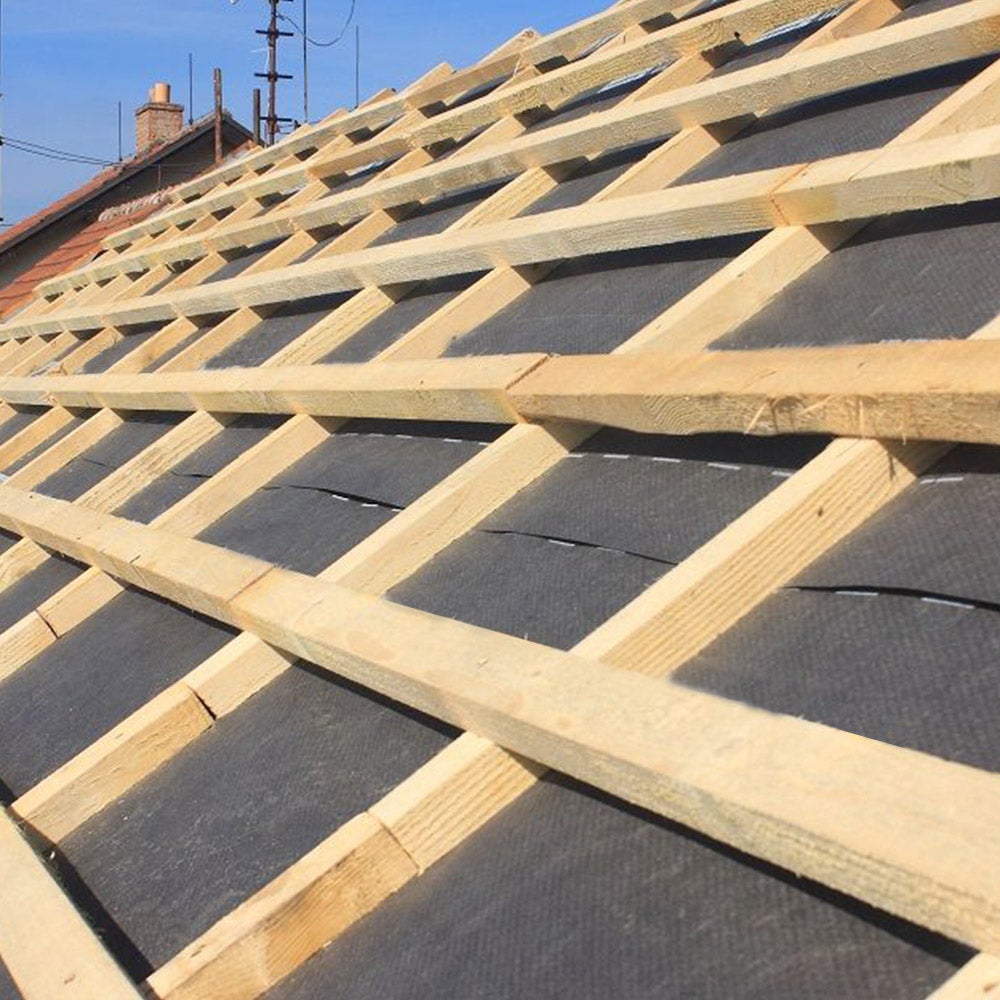 Tissu imperméable (50 m x 1,5 m) - Empêche les fuites d'eau et permet la respirabilité, empêchant la formation d'humidité due à la condensation - 6