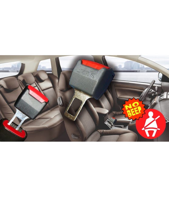 Coppia Ganci Universali Per Cinture Di Sicurezza Auto - Ricambi In Lega E ABS, Colore Nero - Foto 3