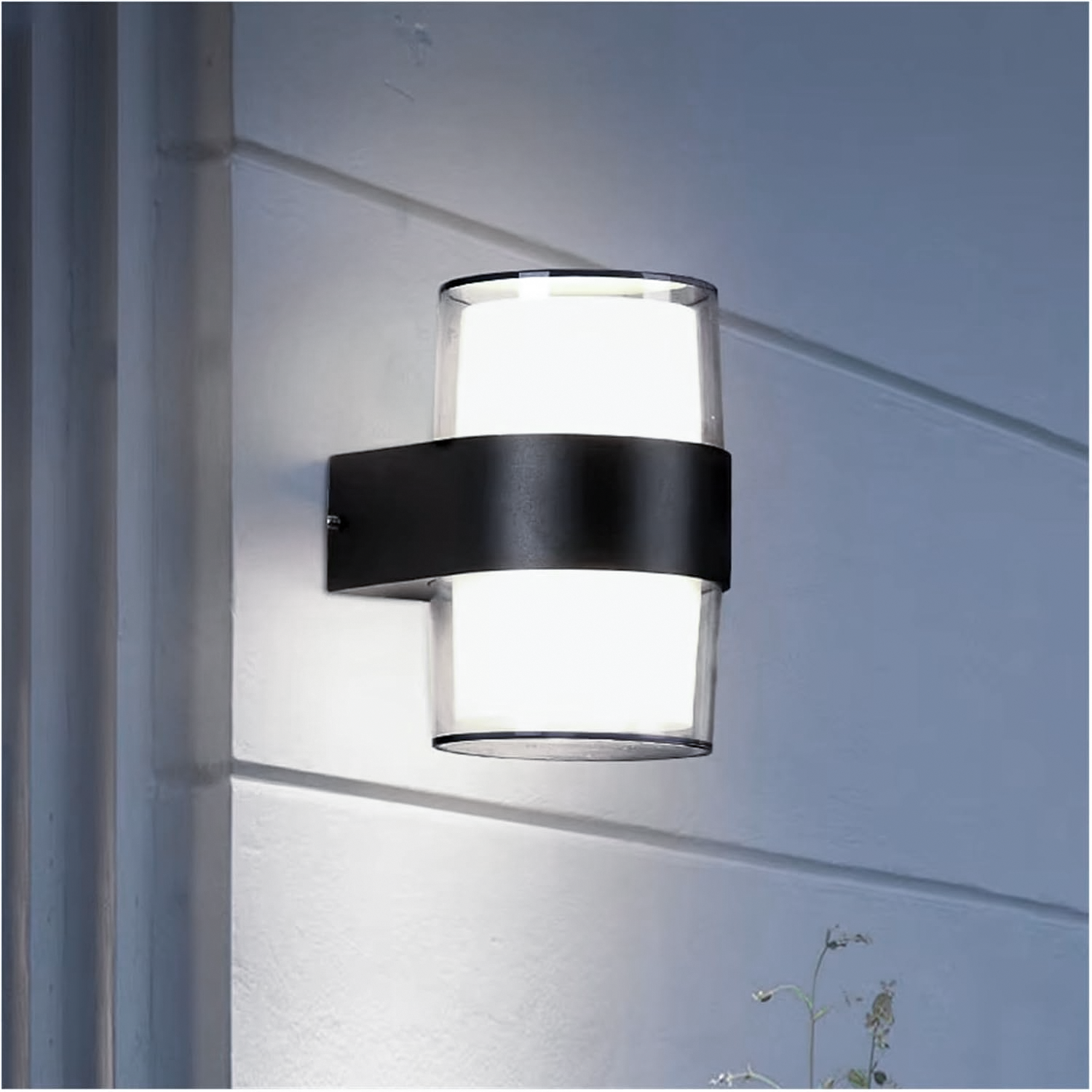Zewnętrzny kinkiet, wodoodporna lampa ogrodowa IP65, wewnętrzny i zewnętrzny kinkiet, lampka nocna LED, światło białe