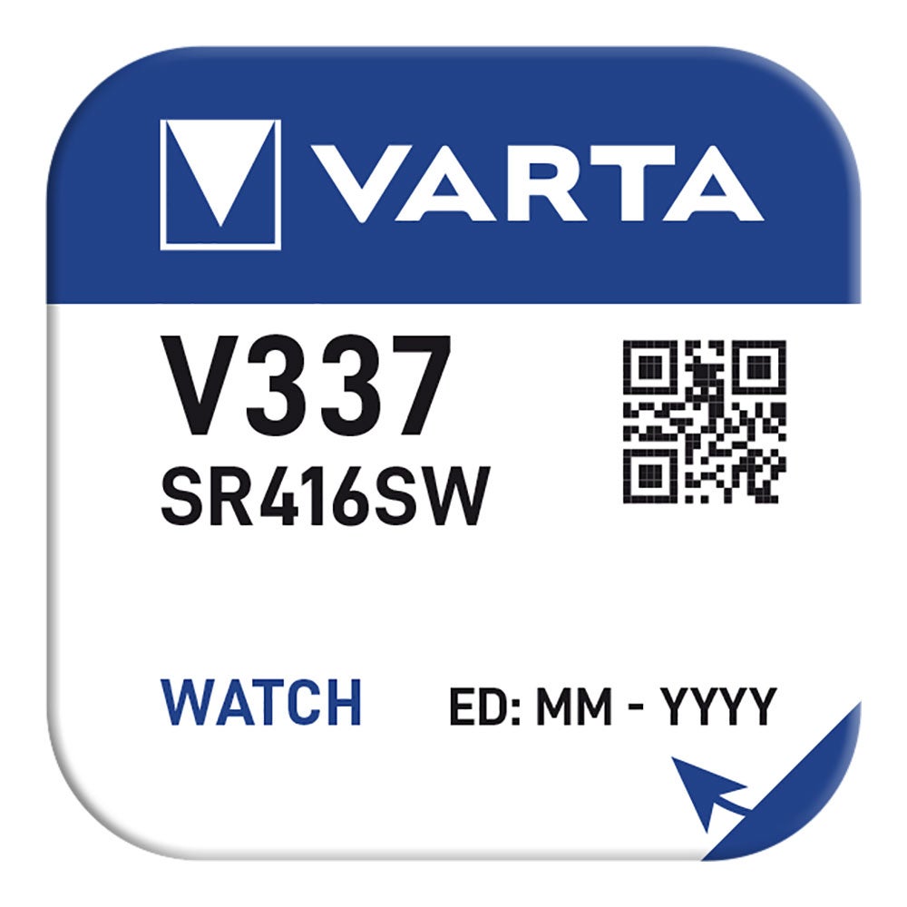 Pile bouton V337 Varta 1.55V - 2
