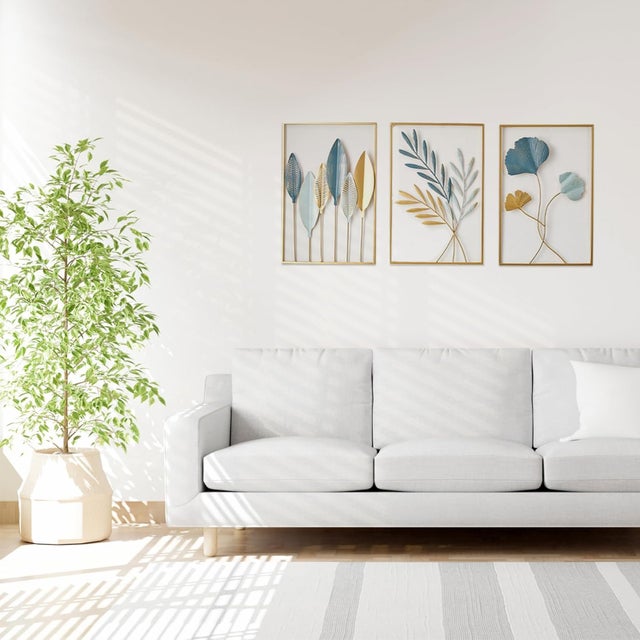 Lot De 3 Cadres Contemporains – Porte-photos, Style Moderne, Occasion