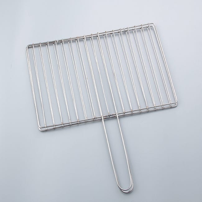 Cestello for barbecue in acciaio inox: cestello for grigliate for pesce Cestino for grigliate for barbecue Griglia for barbecue da campeggio portatile for grigliate all'aperto Verdure Pesci Gamberetti Cestello for barbecue in acciaio inox: cestello for grigliate for pesce Cestino for grigliate for barbecue Griglia for barbecue da campeggio portatile for grigliate all'aperto Verdure Pesci Gamberetti