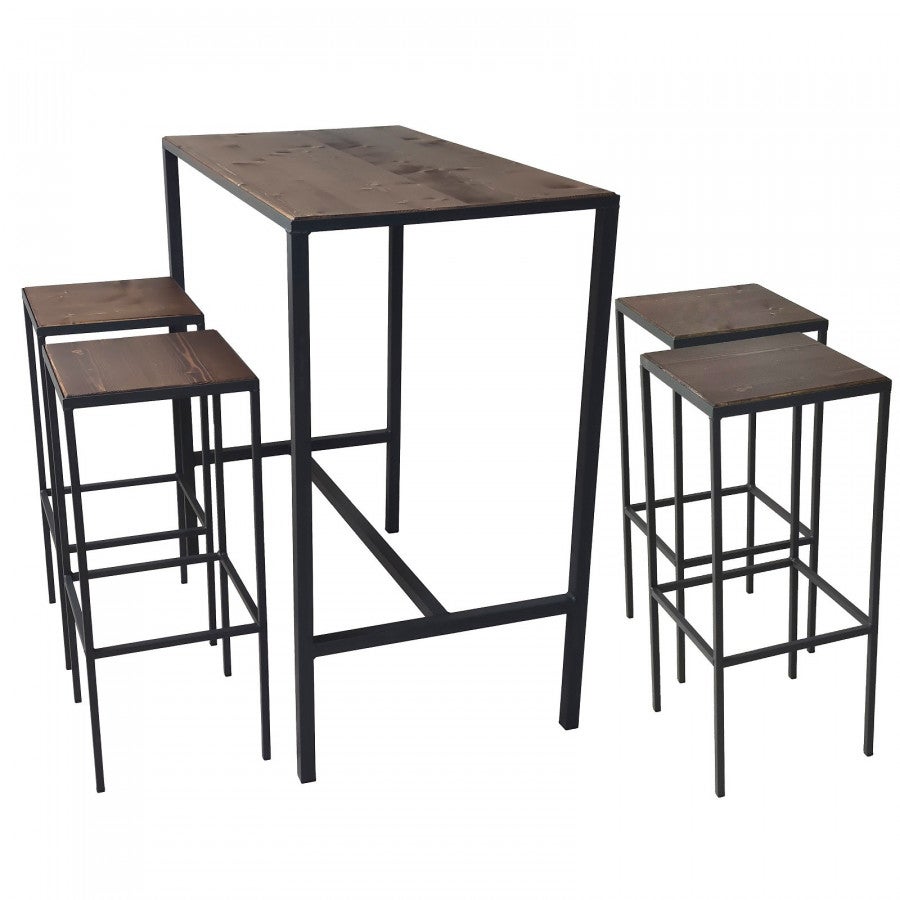 Tavolo alto 105x60 CITY/TB Sgabelli da Esterno Bar Ristorante