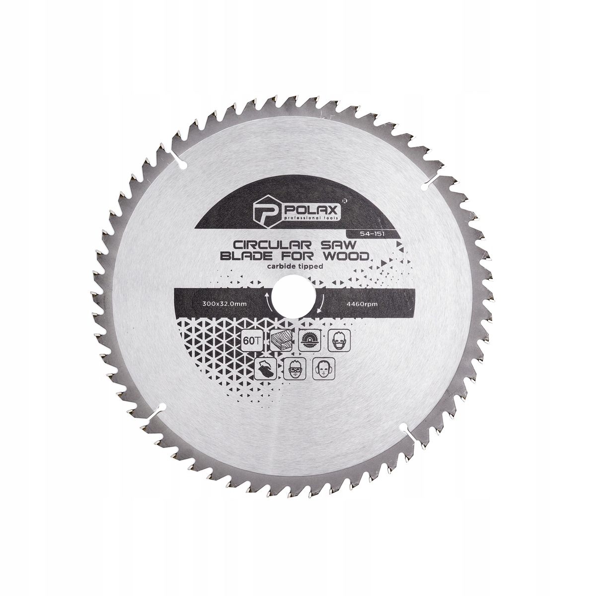 Tarcza piła tarczowa do drewna 300 x 32.0/30.0 60Т Polax