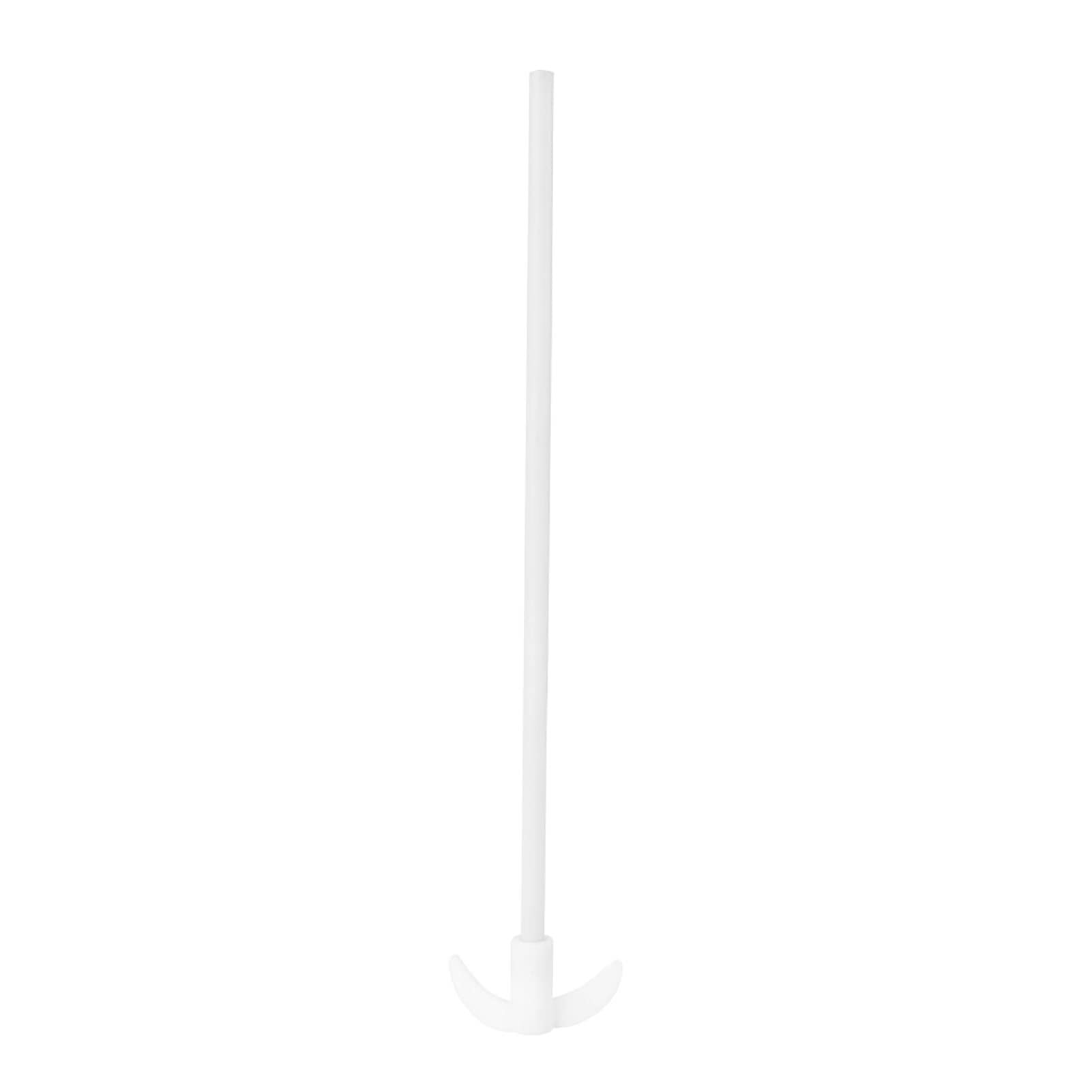 Barre D'Agitation En PTFE Résistante Haute Température – 305 Mm Longueur, Hélice 60 Mm, Tige Ø7 Mm – Idéal Labo