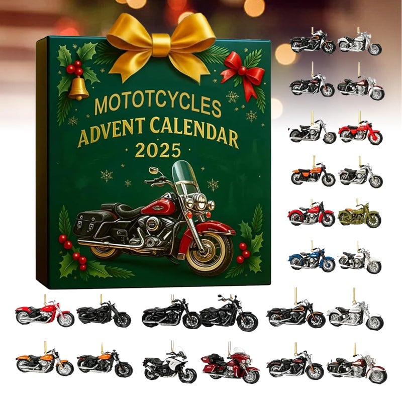 Calendrier de l'Avent Arbre de Noël en Verre de Mer 2D, Pendentif en Acrylique, Boîte Cachée, Décoration de Noël 2025 | Leroy Merlin