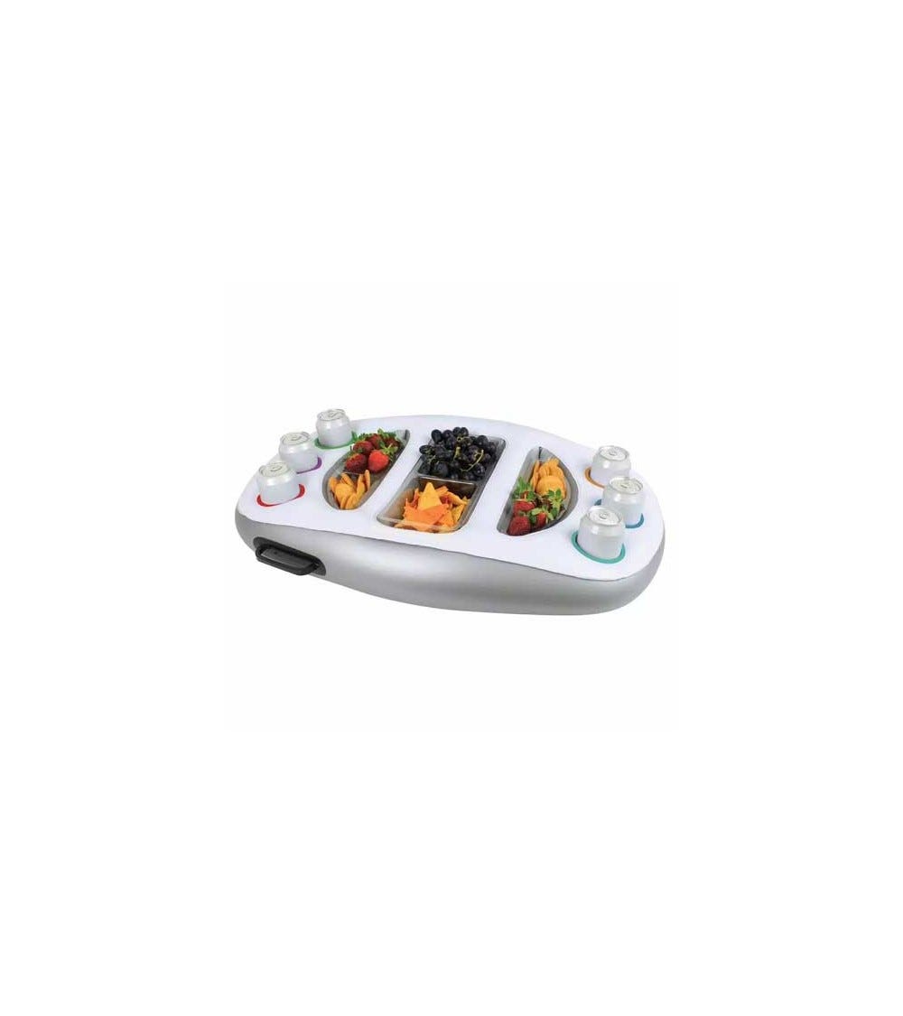 Bar Gonflable Blanc De Luxe LIFE Pour Spa - Appui-bras Flottant, Confort Et Détente Dans L'eau Bar Gonflable Blanc De Luxe LIFE Pour Spa - Appui-bras Flottant, Confort Et Détente Dans L'eau