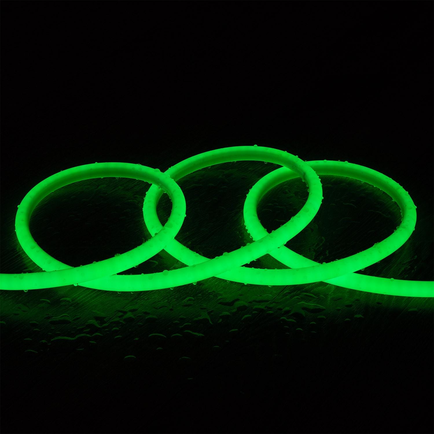 Ruban LED Néon Dimmable 220V Circulaire SFLEX17 8W/m Coupe 100cm IP65 ...