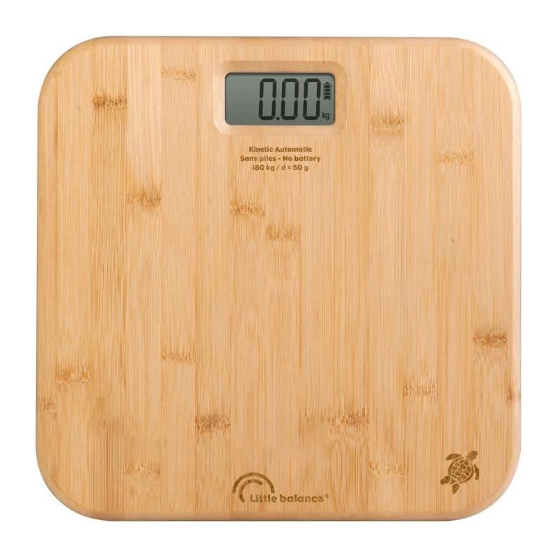 Steinberg Pèse-personne électronique - Fini bambou - 180 kg (180 kg Steinberg Pèse-personne électronique - Fini bambou - 180 kg (180 kg