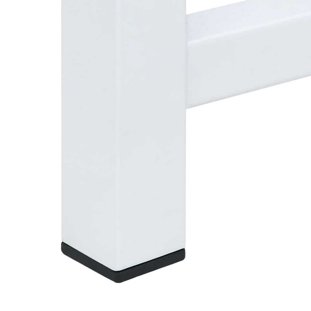 Soporte pedestal para lavadora con estante extraíble blanco – ComfortXL - 8