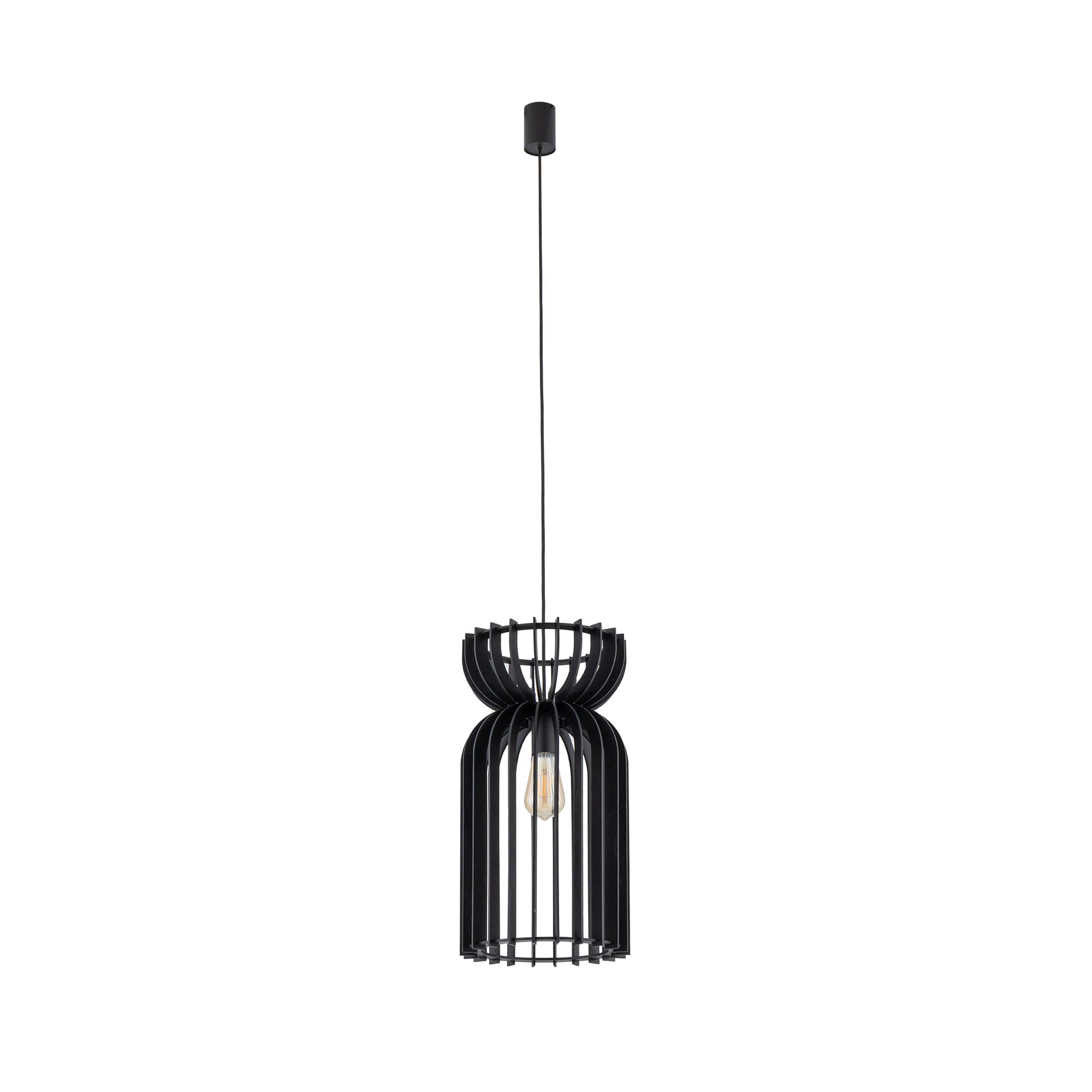 Lampa sufitowa wisząca Kymi czarna 1xE27x60W wym: 160 x 26 x 26 cm metal Nowodvorski Lighting