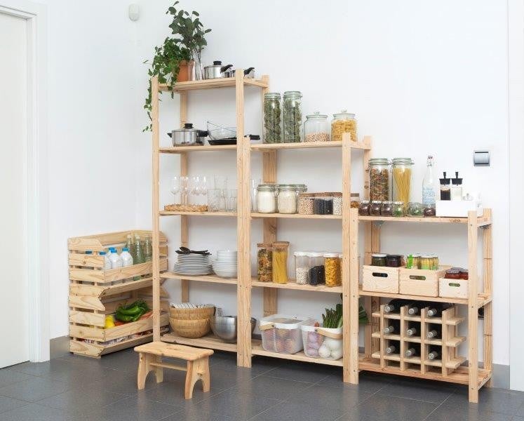 ETAGERE 3 TABLETTES A LATTES 88X65X30 ASTIGARRAGA - NC-3-30-99 - 6
