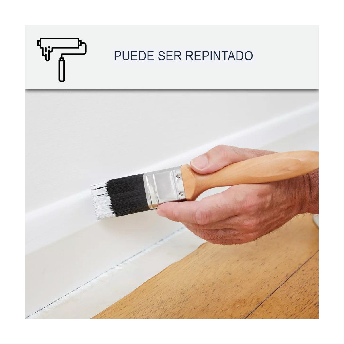 Pegamento para rodapiés de madera y para azulejos, de fácil aplicación ARCASEALANT - 43 - 290 ml x 1 Gris señales - RAL 7004 - ARCANE INDUSTRIES - 4