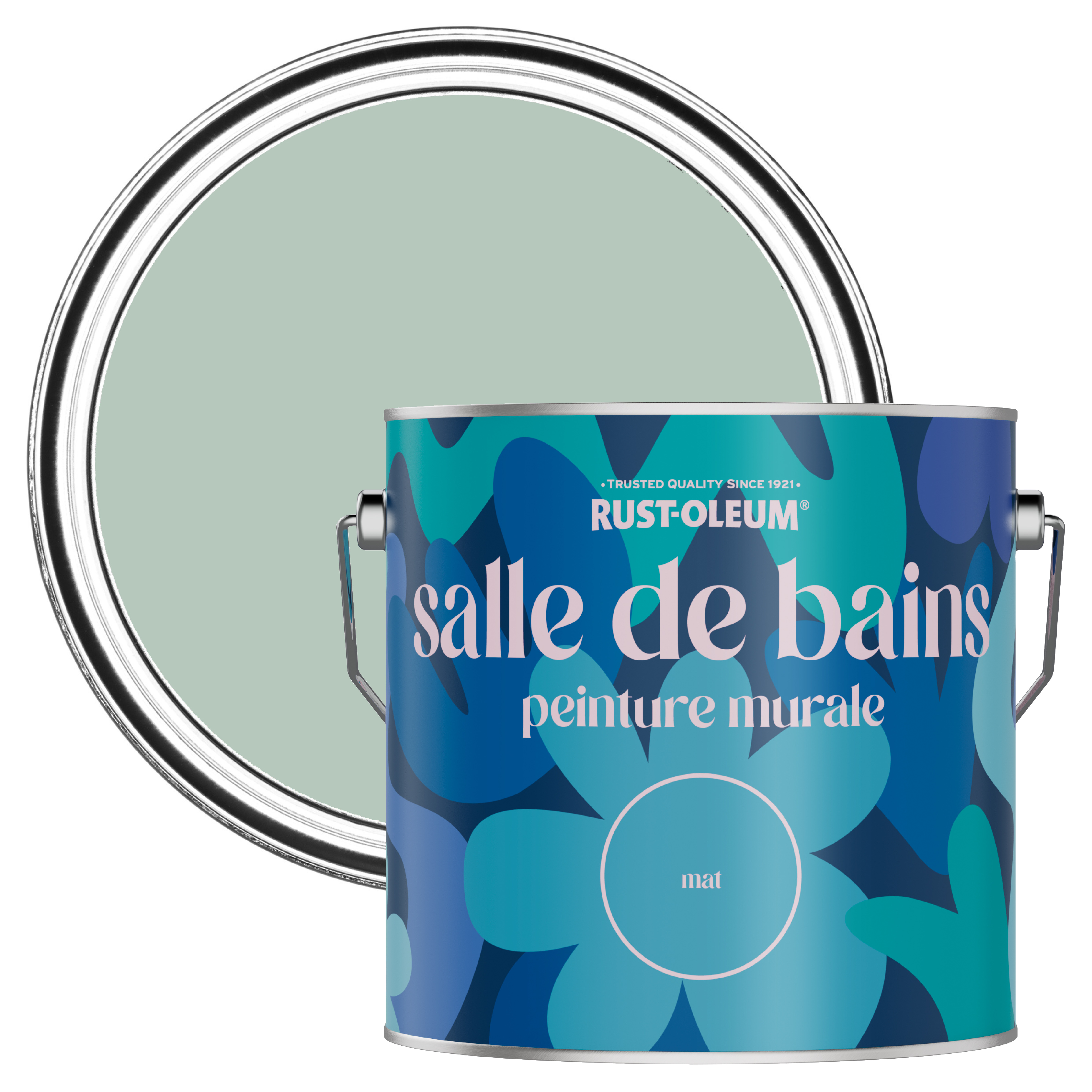 RustOleum Peinture pour Murs de Salle de Bains, Mate Vert d