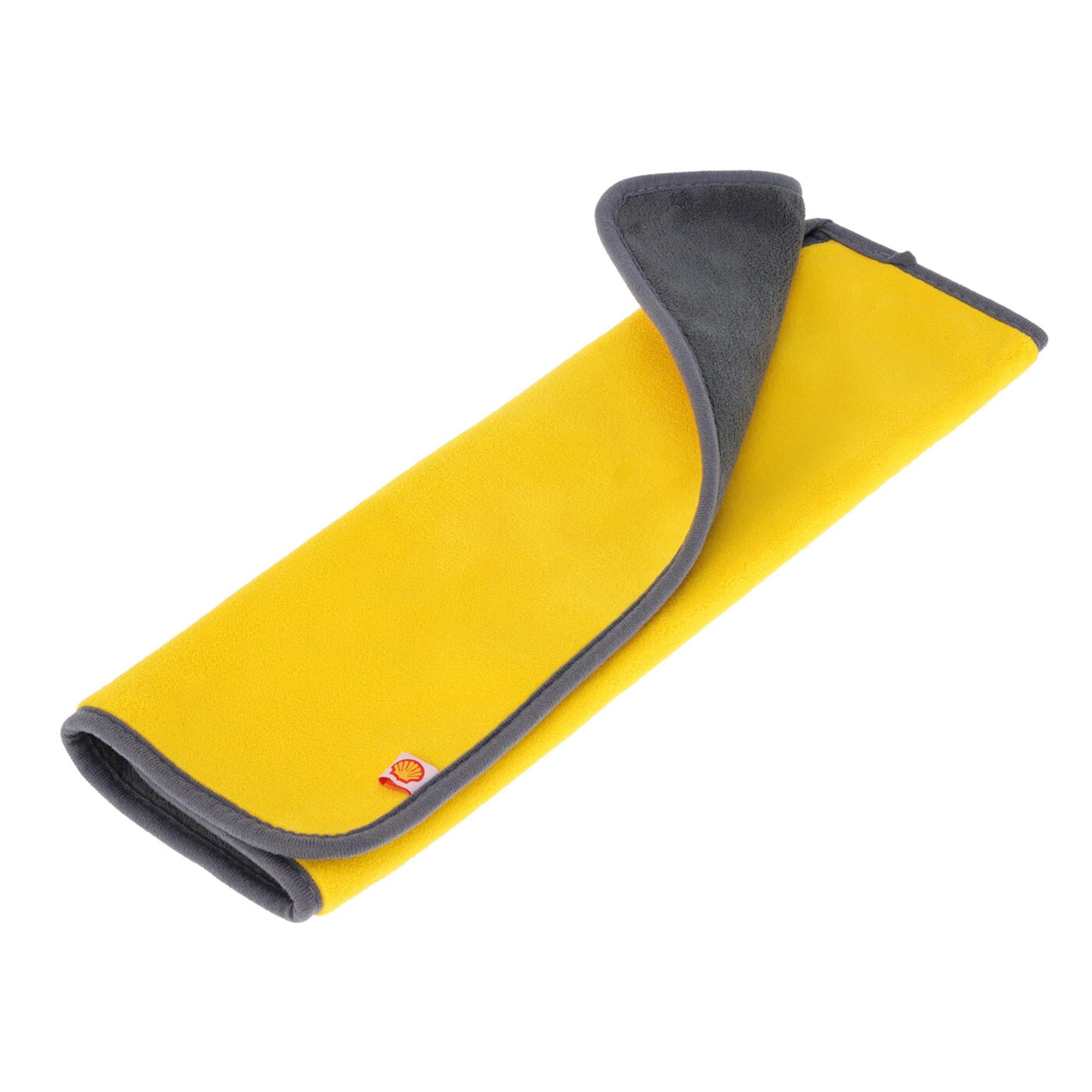 WELLHOME Paño SHELL 45x40 cm en Amarillo de Microfibra | Leroy Merlin