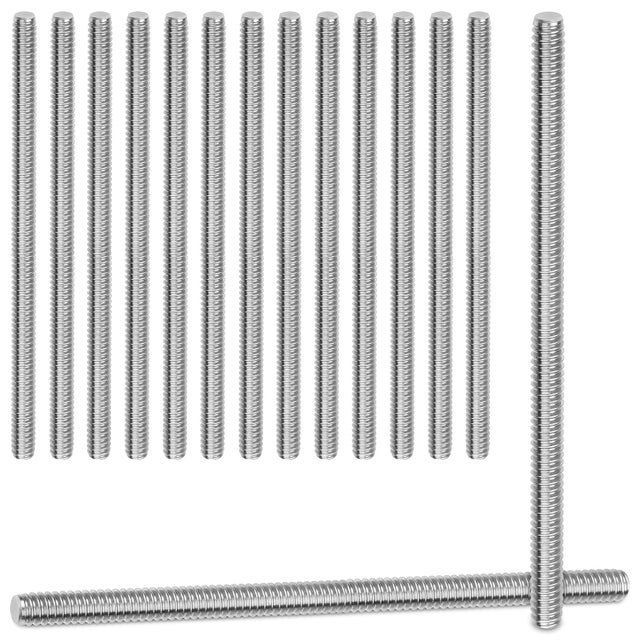 Lot De 100 Tiges Filetées M6 En Nylon – Longueur 200 Mm, Marque Générique