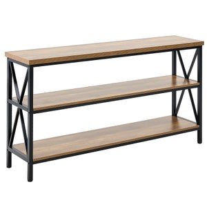 Table console 100x35x76 Bois d'acacia massif