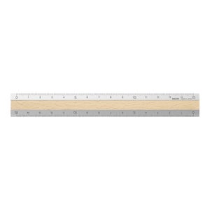 Idena 602121 - Righello In Alluminio, 15 Cm, Argento, 1 Pz
