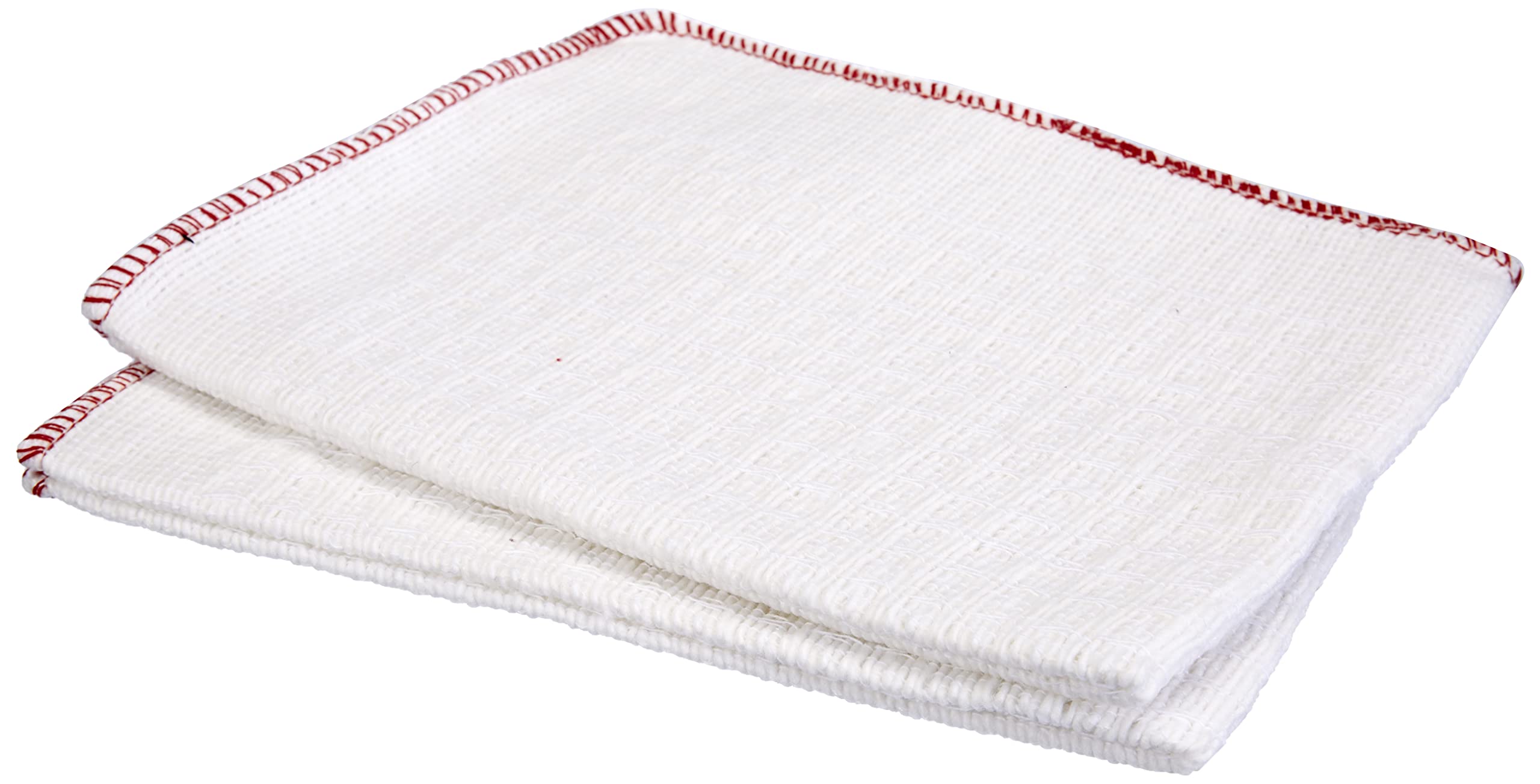 Strofinaccio Panno Pavimento In Cotone Super Candido 42x70 Cm - Confezione Da 10, Per Casa E Comunità