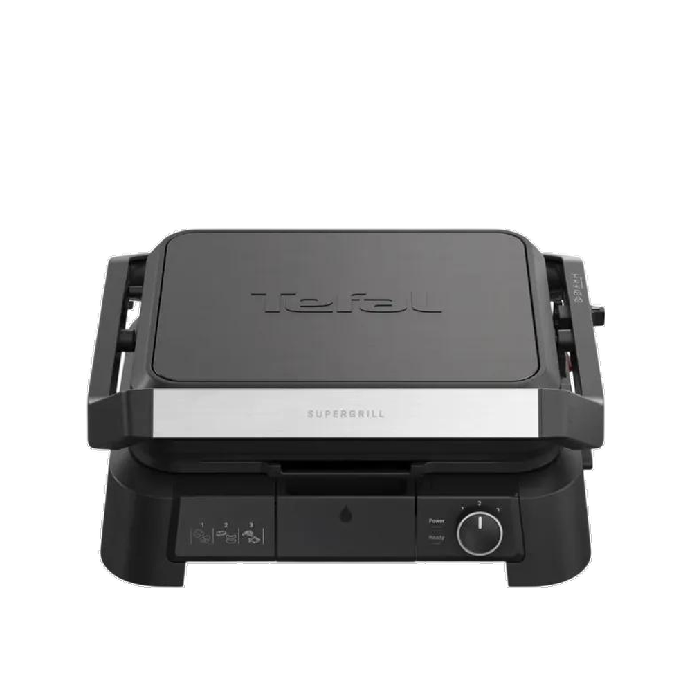 Tefal Grill Eléctrico Gc5108e0 2000W 4 Personas Negro , Leroy Merlin