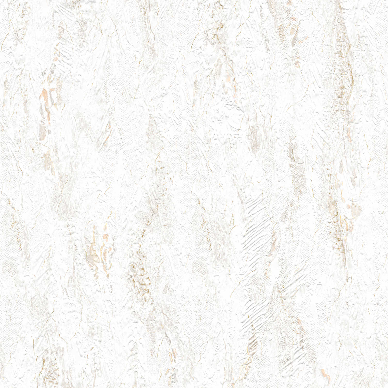 Papel pintado retro vintage blanco M1-No.3725 - 2