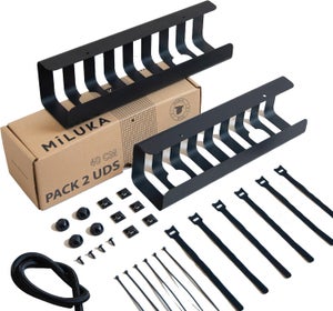 Organizer Per Cavi SOULWIT 3 Pezzi - Fermacavi Adesivi Per TV, PC E Ufficio - Foto 3