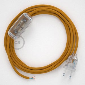 GreenSun Cavo Elettrico 2 Core, 2x 0,75mm² Cavo Intrecciato, Rivestito in Tessuto, con E26/E27 Portalampada e Interruttore dimmerabile, Per DIY-Lampade, 6,8M