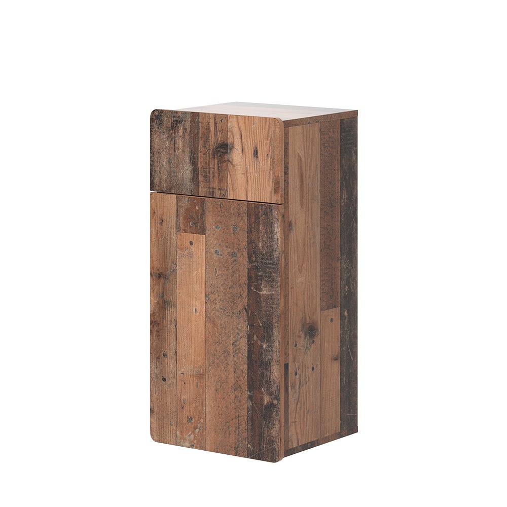Vicco Szafka Midi Izan, Oldstyle, 36.6 x 76.6 cm z szufladą i drzwiczkami