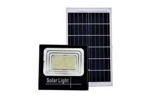FARO FARETTO LED PANNELLO SOLARE FOTOVOLTAICO IP67 200W CON TELECOMAND