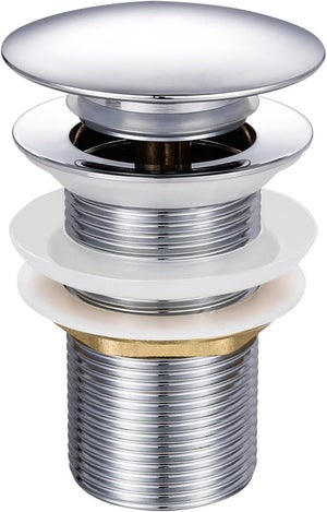 OcioDual Tappo Filtro per Scarico Lavello Diametro 83 mm Cestello di Scarico del Filtro di Scarico in Acciaio Inox per Lavelli