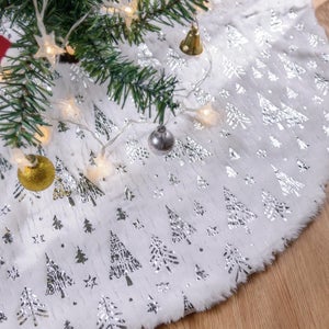 Christmas Tree Gonna Per Albero Di Natale Amazon Tappeto Per
