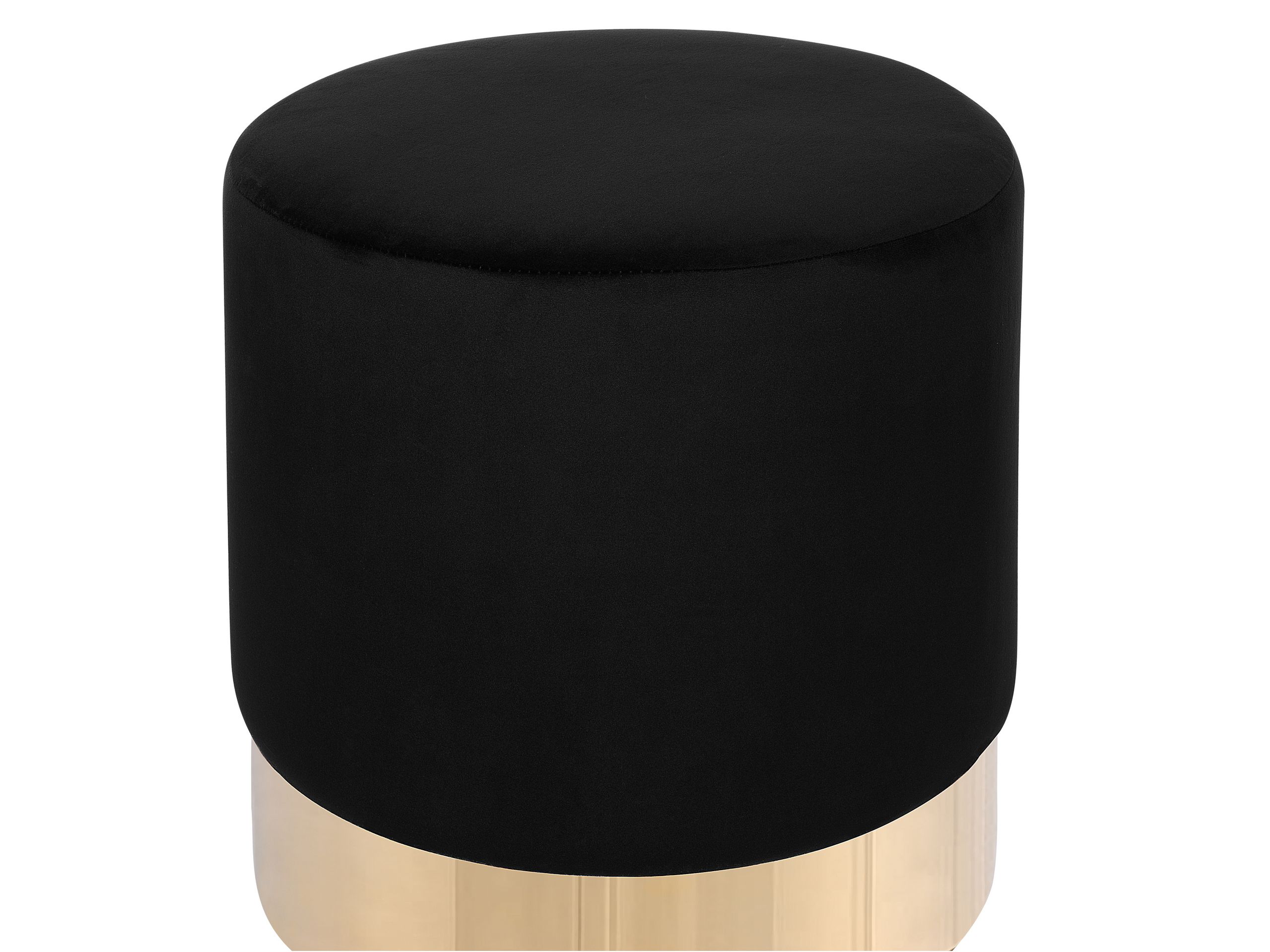 Pouf SOPHIA Velours Noir - 5