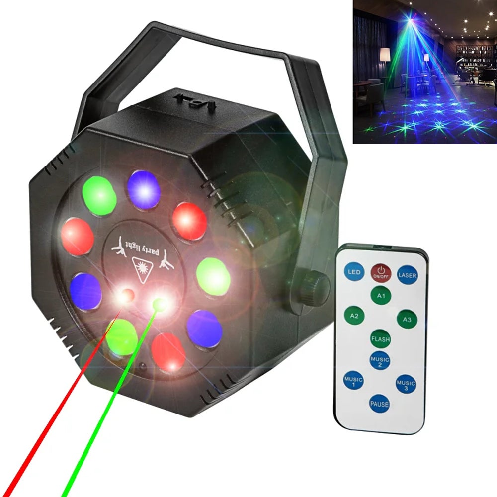 Lumières Stroboscopiques LED Compactes Avec Télécommande - 7 Couleurs RVB, Batterie 1000mAh, Idéales Pour Camping, Course Nocturne Et Décoration Extérieure