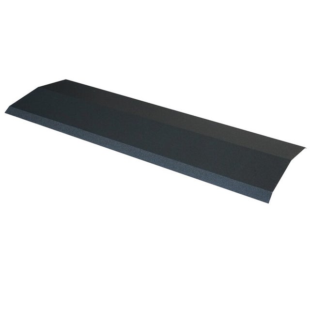 Faîtière 920 mm pour panneau tuile facile en acier galvanisé laqué mat Gris anthracite mat, L : 920 mm