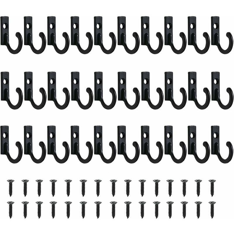 Appendi Chiavi Portachiavi Da Parete In Metallo Con 7 Ganci - Nero, Elegante, Per Ingresso, Cucina, Camera Porta Chiavi Da Parete Prezzi