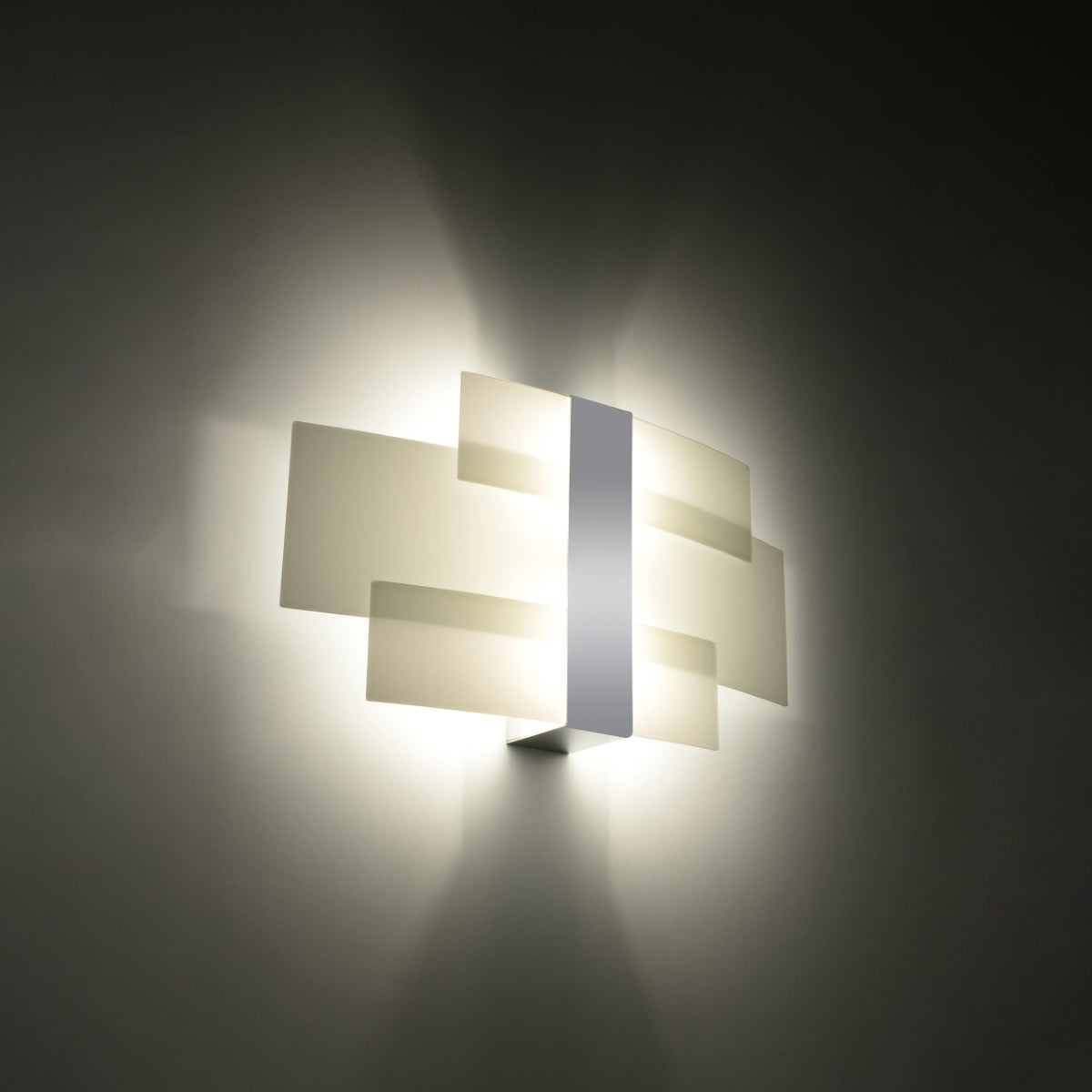 Kinkiet ZELORA chrom LED 3000K - 42x7x23cm Sollux
