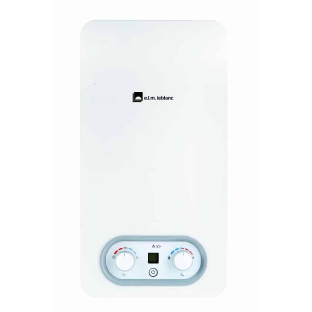 Chauffe-Eau Chauffe-Bain Gaz Naturel 17,4kW ELM-LEBLANC Ondéa Hydropower Bas Nox LC 10-4 PVHYN20 VMC - 7736504844