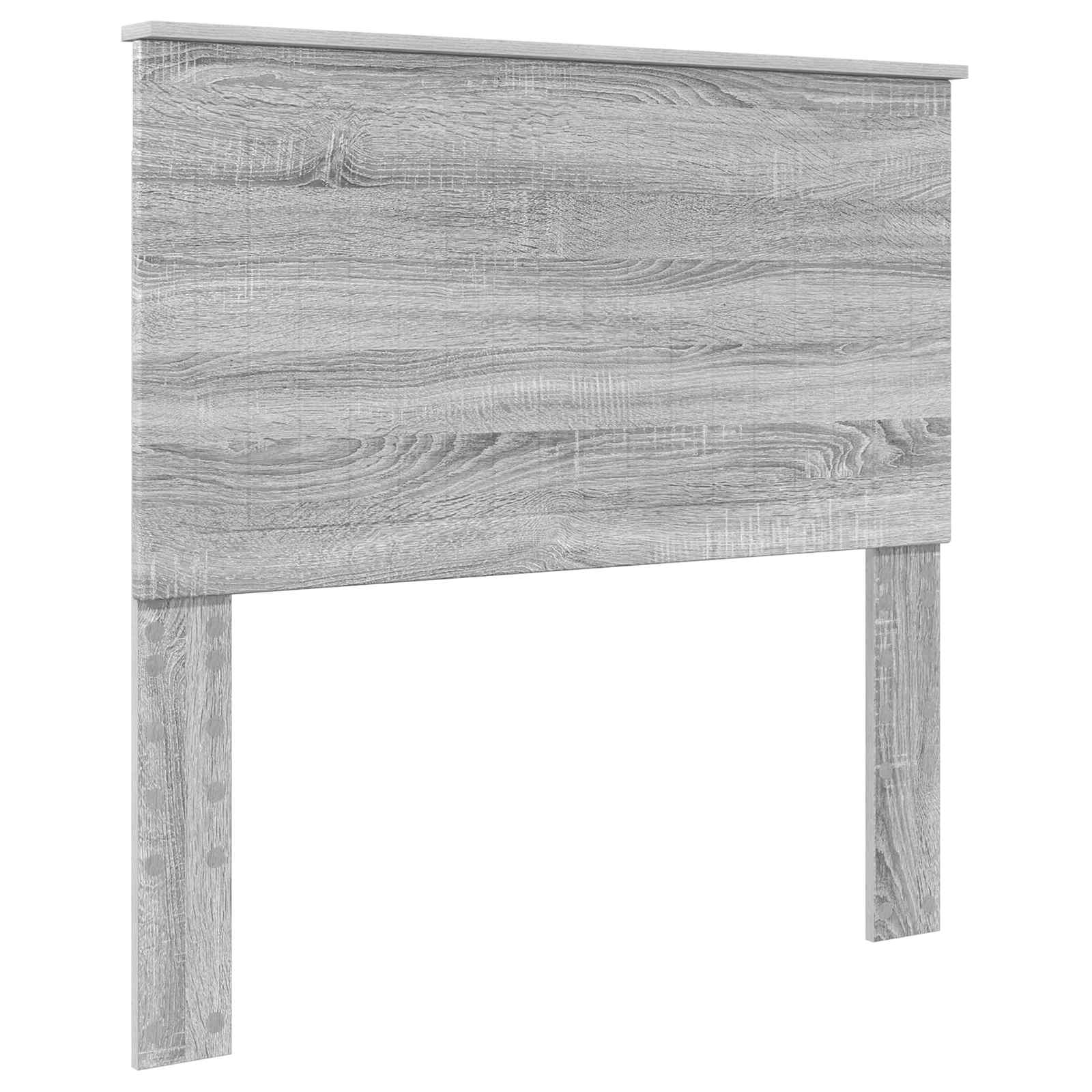 Cadre de lit gris 100 x 200 cm en bois de pin massif - 6