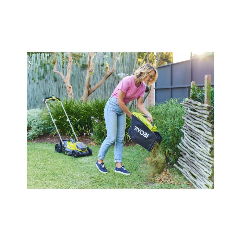 Tondeuse poussée RYOBI - OLM1833B - 18V One+ - coupe 33 cm - sans batterie ni chargeur - 3